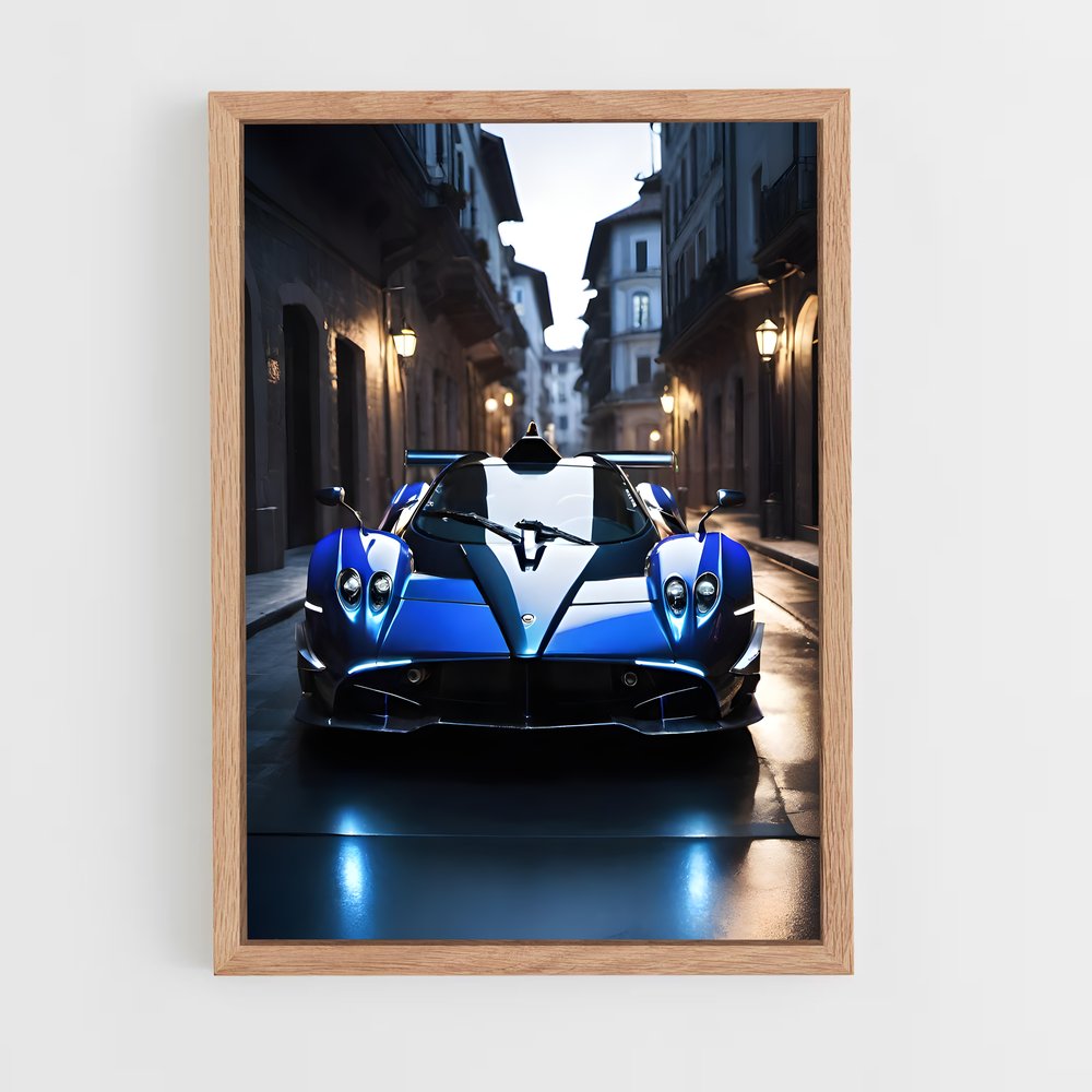 Poster Zonda Urban Symphony – affiche Pagani (vue 4)